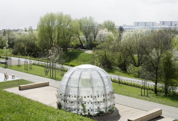 Membrane Pavilion with Janet Laurence IGA Berlin